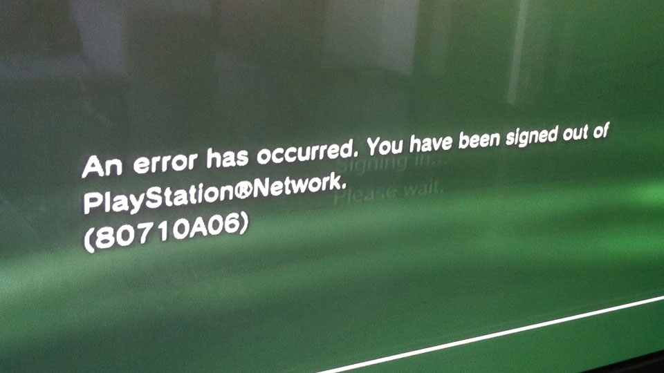 PSN Outage