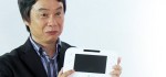 Miyamoto with Wii U Tablet Miyamoto with Wii U Tablet