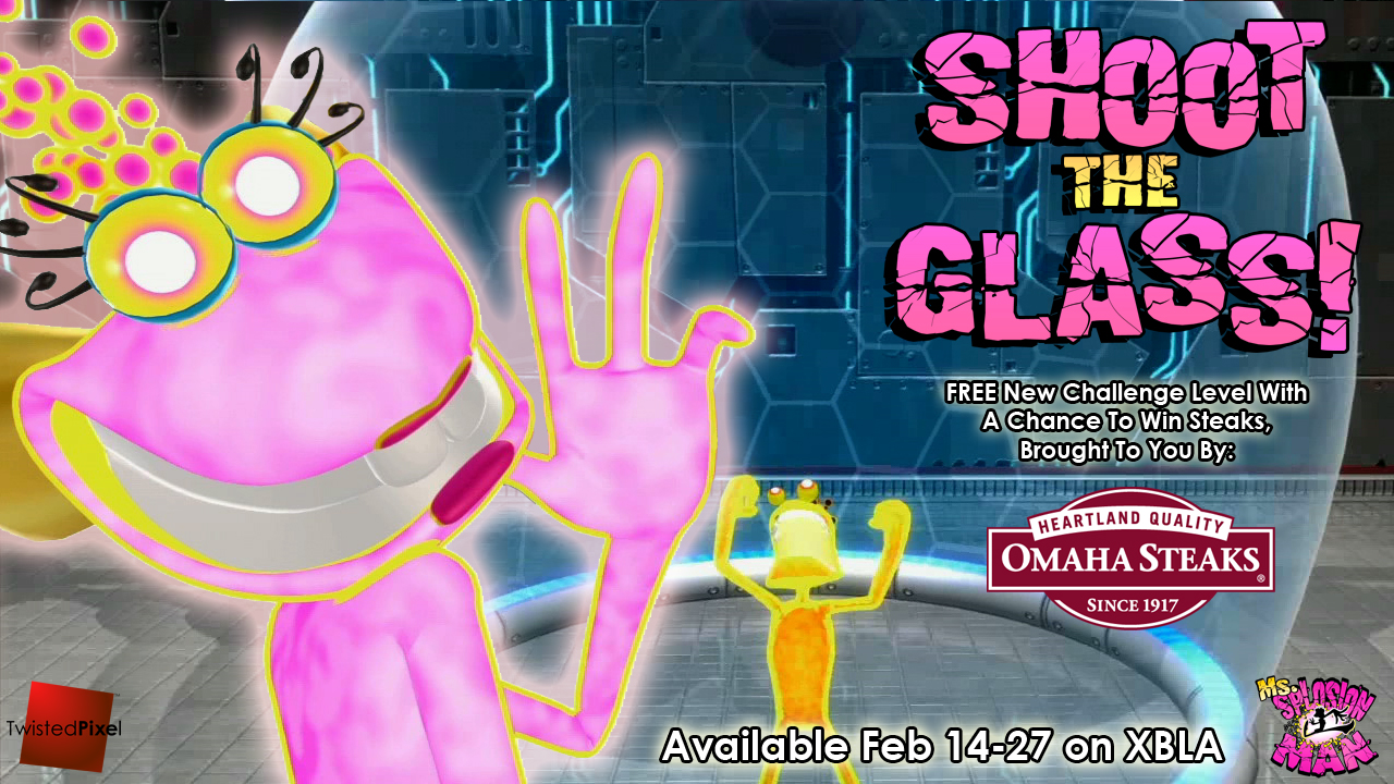 Shoot The Glass Ms Splosion Man