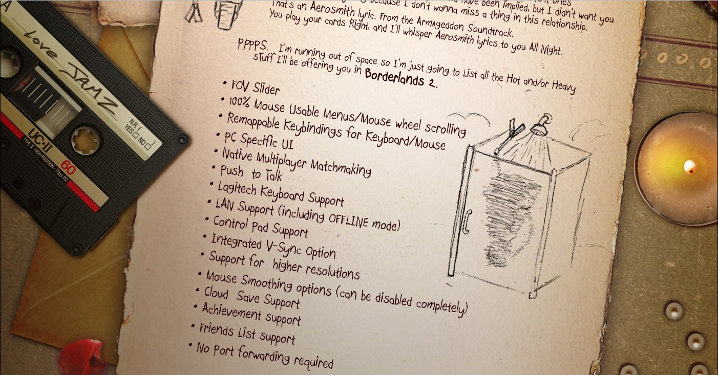 Claptrap Love Letter