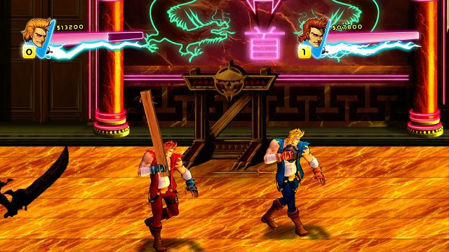 Double Dragon Neon  (PS3) Gameplay 