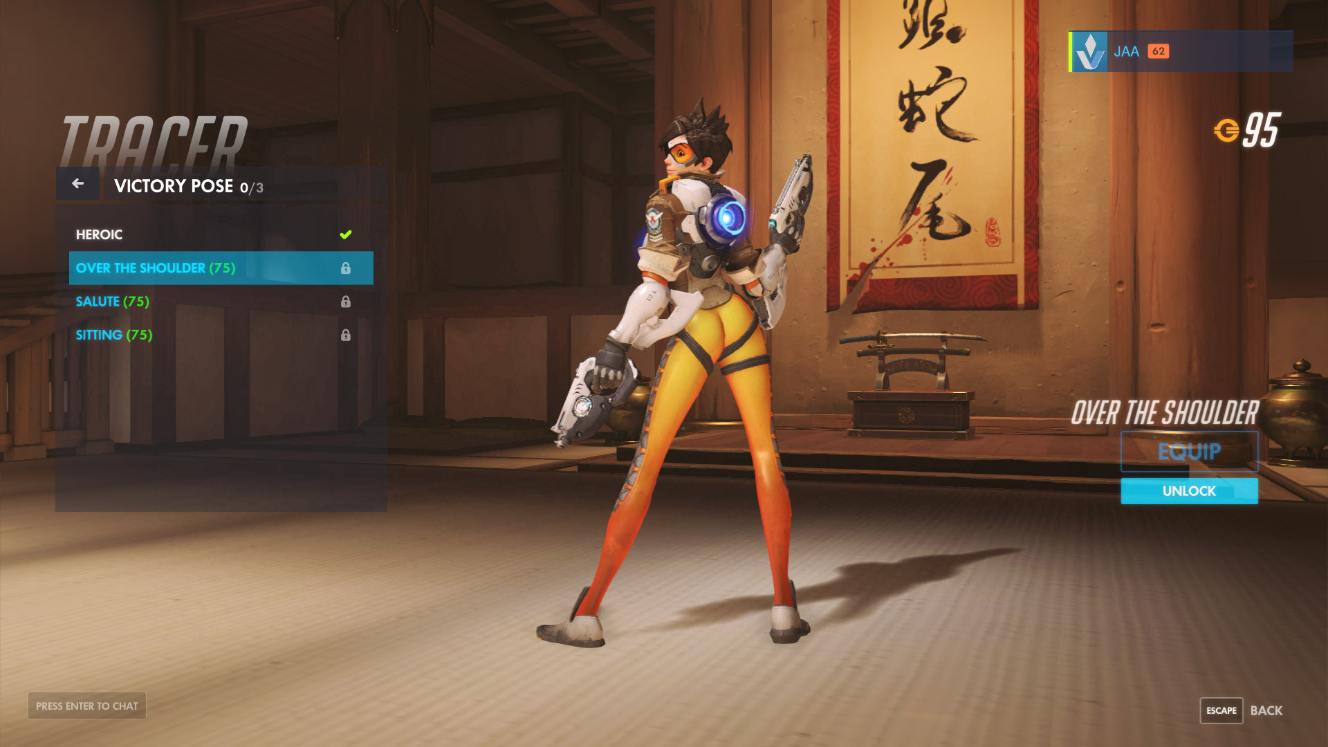 Overwatch's Tracer gets a new pose, now with slightly less butt | TechSpot