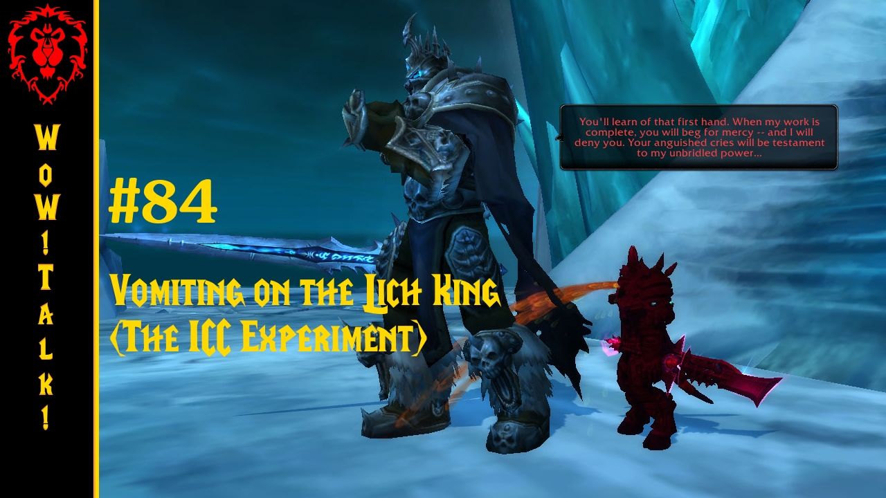 Vomiting on the Lich King (The ICC Experiment) | Mash Those Buttons